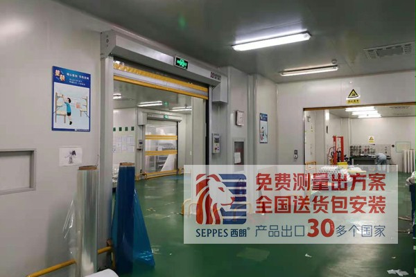 西朗全透明视窗快速门