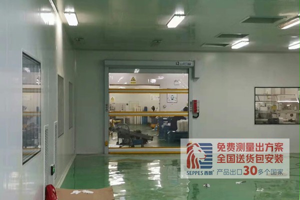 西朗全透明视窗快速门