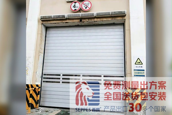 广西水泥厂房硬质快速门