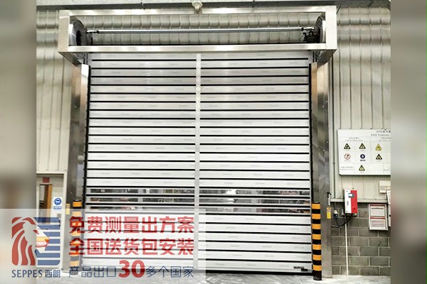 天津生产车间304不锈钢硬质快速卷帘门