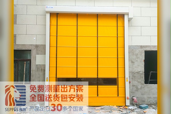 南通造纸厂房堆积快速卷帘门