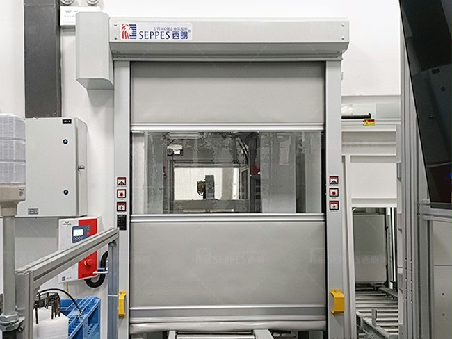 西朗门业智能快速卷帘门