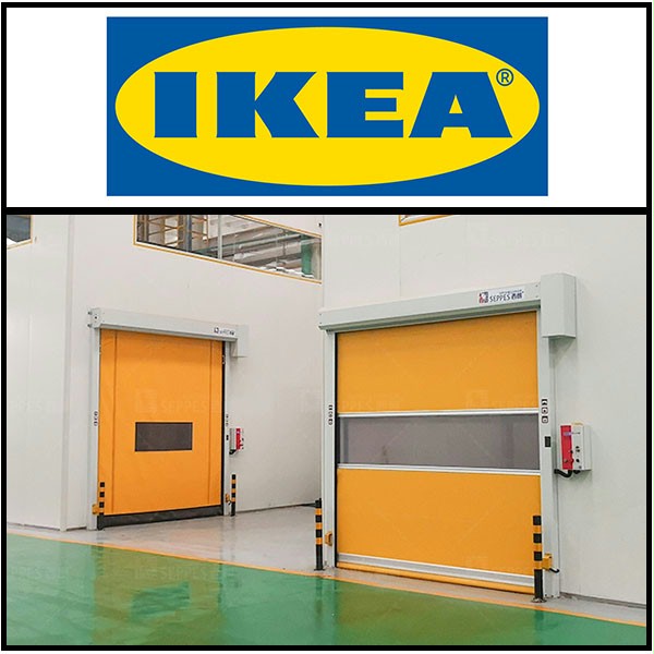 宜家家居工作车间快速卷帘门 宜家家居工作车间快速卷帘门