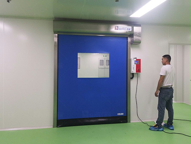 西朗门业洁净室专用快速卷帘门