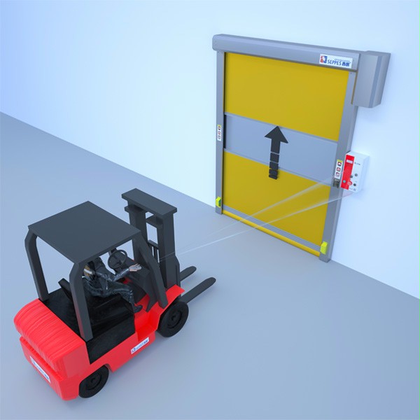 西朗门业快速卷帘门遥控感应开启 西朗门业快速卷帘门遥控感应开启