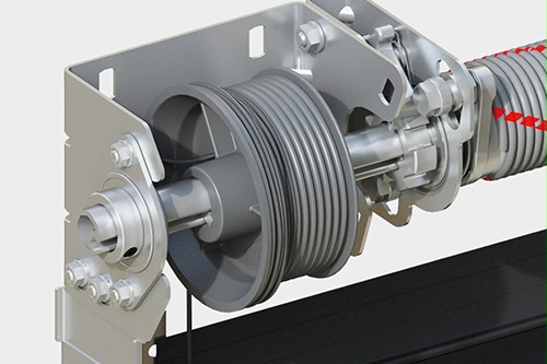 扭簧断裂保护装置 扭簧断裂保护装置